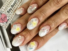 アイル ビューティーサロン(Airu Beauty Salon)/プルメリア３Ｄ・夏ネイル