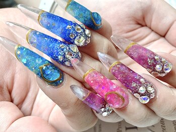 【スカルプ】10本アートし放題