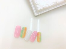 ネイルサロン アミ(Amie)/チェック☆ワンカラー