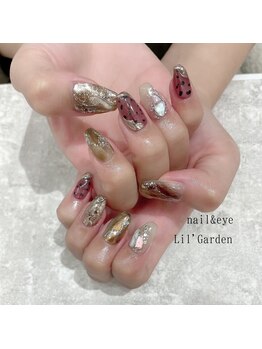 リルガーデン 新宿南口(Lil' Garden)/秋色ニュアンスネイル