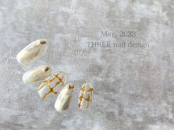 スリー(THREE)/May 2023/nail design