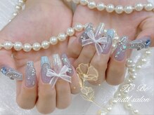 ネイルサロン トゥービー 御徒町上野(To Be)/リボンネイル
