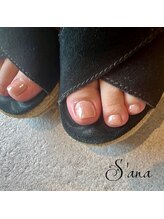 サナ 久が原 千鳥町(S’ana)/フットツヤツヤネイル¥9000