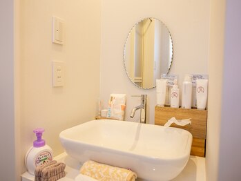 松本整骨院/パウダールーム完備