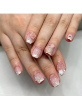 ザ バーム 船橋店(THE BALM)/薔薇ネイル/ローズネイル/船橋