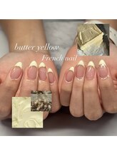 アイリッシュネイル 久屋大通店(Irish Nail)/バターイエローフレンチ