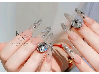 ケリーネイル(kelly nail.)の写真/指先をさらに美しく見せる長さ出しが得意♪フォルム・長さ出し・モチ・剥がれなど…お悩みの方にオススメ！