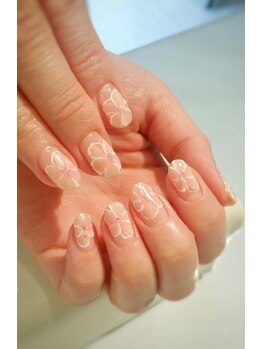 スウィートカラーズ/花フレンチ【初回オフ込¥6980】