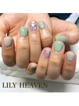 リリーヘブン(LILY HEAVEN)/ショートネイル