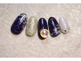 スピンジュエリーネイル