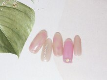 ネイルライフ(NailLife)/マーブルネイル