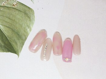 ネイルライフ(NailLife)/マーブルネイル