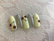 ネイルミュージアム(Nail Museum)/【春」さくらんぼネイル