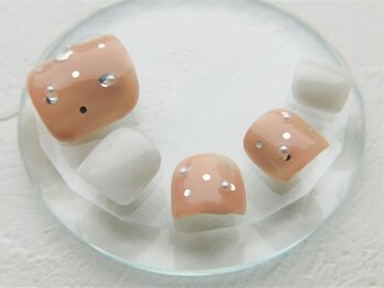 ネイルクリニック(NAIL CLINIC)/フットジェルネイル/夏/デザイン