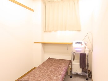 ひだまり美容整体院/痩身施術は完全個室で