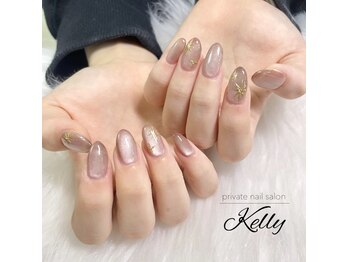ケリー(Kelly)/【ジェル】4本デザイン