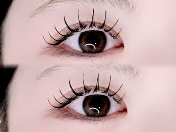 クリムアイラッシュ(crim eyelash)/LEDパリエク140本