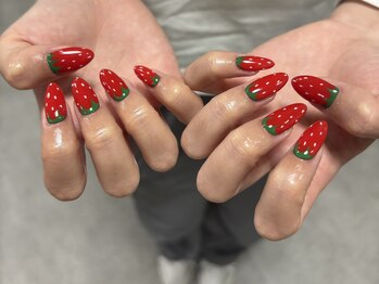 リッカ 鍋島店(Licca)/strawberry &nbsp;nail