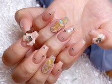 Cimple.nail【シンプル】ワンカラー/マグネット/定額ネイル/チップ長さだしの雰囲気（フィルイン対応で自爪に優しく♪パラジェルに変更可◎）