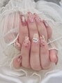 サロンエヌ(salon enu) お爪の形にもこだわります!手描きネイルが好きです♪