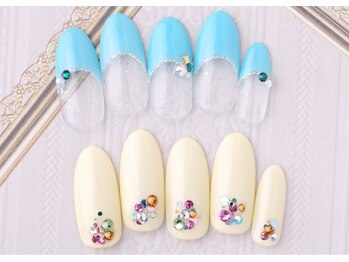 クアトログランシュ 青葉台(QUATRO×GranCieux)/春ネイル/6500円