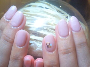 ワンカラーネイル。