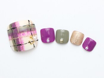 ハーティーネイル 自由が丘南口店(heartynail)/定額フットネイル