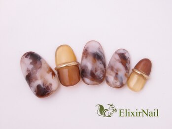 エリクサーネイル 池袋(Elixir Nail)/定額b カジュアル/クーポン使用
