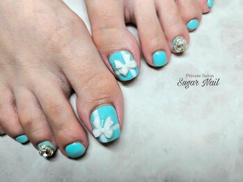 ティファニーフットネイル