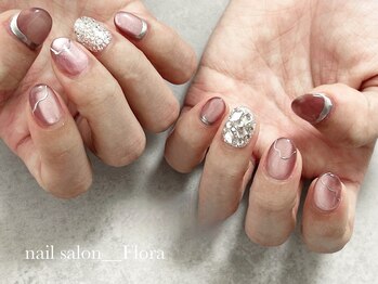 フローラ(_Flora)/ハンド/オフ無料/定額デザイン