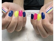 アオネイル(青桜 ao_nail_)/《お洒落なわがままコース》Art 