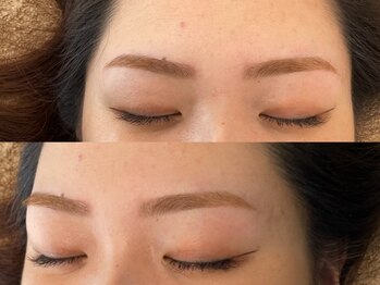 アイラウンジ ミリ(eyelounge mm)の写真/大人女性に人気メンズもOK★垢抜け美眉でお顔の印象が一気に変わる！毛流れもキまる☆