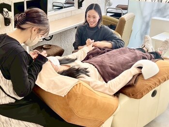ティンク 大船店(Tink)の写真/【TEL予約のみ】まつ毛＆ネイル同時施術OK☆サロンの滞在時間を短くしたい方に◎