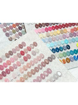 カラー・パーツの種類が豊富