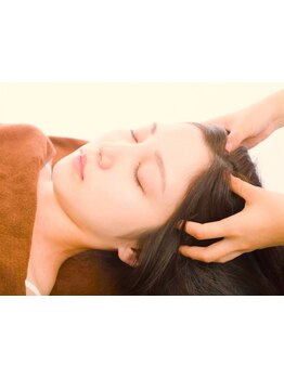 ヘッドスパで癒されたい