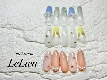 ルリアン(LeLien)の写真/綺麗なフォルムに心ときめく、甘すぎないデザインが季節のコーデを更にオシャレに◇月替わりデザイン¥6700