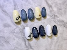 ネイルサロン ブリオン(Nail Salon Bullion)/モードデニムネイル