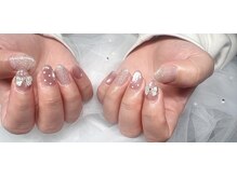 トレソール(tre'sor)/可愛いバレンタインネイル