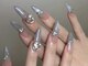 nail studio RADIANT【ラディアント】の写真/短い爪でも理想のデザインに。チップ・スカルプ対応の美フォルムの長さ出し★イベントやブライダル前にも