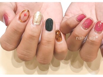 ネイルズ ララ(nails Lala)/アシメネイル