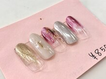 ヴィゼ(Vize)/冬の定額♪ピンク×ゴールド