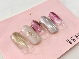 冬の定額♪ピンク×ゴールド