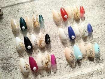 リンドゥネイル 上小田井店(Rindu Nail)/お正月デザイン