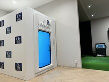 CSゴルフスタジオの雰囲気（ゴルフスタジオ併設ですが、酸素BOXの単発利用大歓迎◎）
