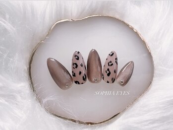 ソフィアアイズ 倉敷店(SOPHIAEYES)/ヒョウ柄マグネット