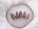 ヒョウ柄マグネット
