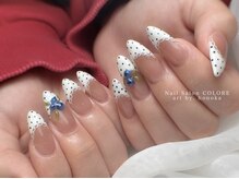 クロレ(Nail Salon COLORE)/フレンチネイル　担当:粥川