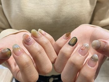 ファンクションネイルズ 表参道 原宿(FUNCTION NAILS)/カラフル/ニュアンス