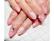 デジャヴ(Dejavu)/フラワーネイル