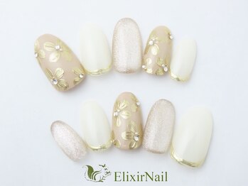 エリクサーネイル 神田(Elixir Nail)/カジュアル/クーポン使用